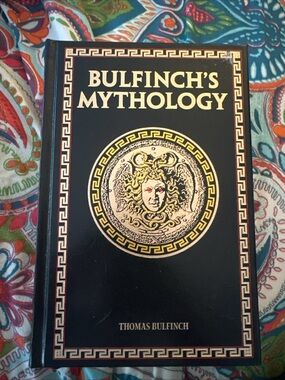 Bulfinch's Mythology Hardcover Book - Black & Gold